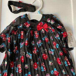 Black Floral Dress